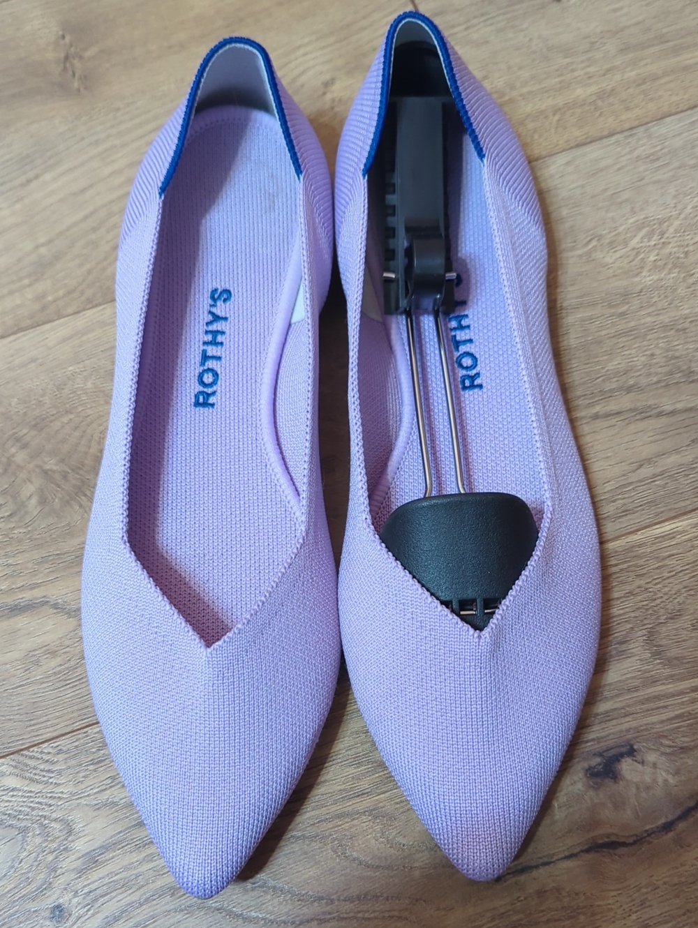 Rothy's Women's Pointed Flats in Lavender sz 11 - Picture 7 of 7